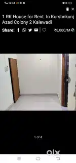 1RK Flat for Rent