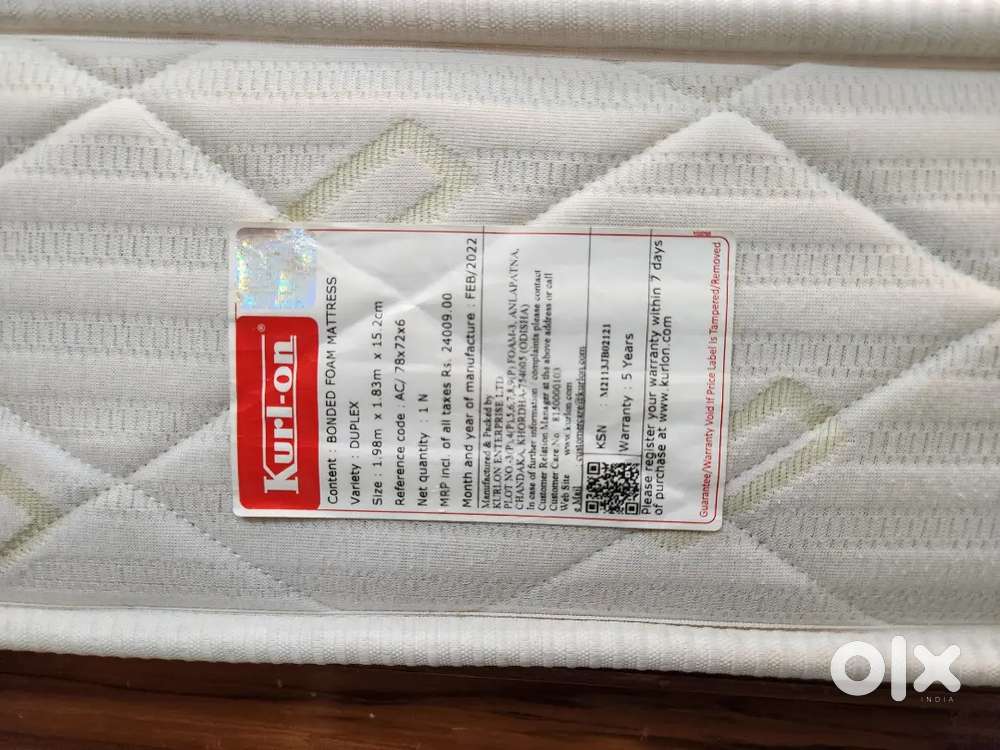 6-Inch Kurl-on Duplex Mattress – Excellent Condition