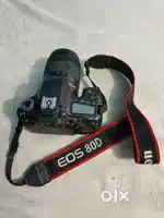 Canon Camera 80D DSLR With All Accessories in kits