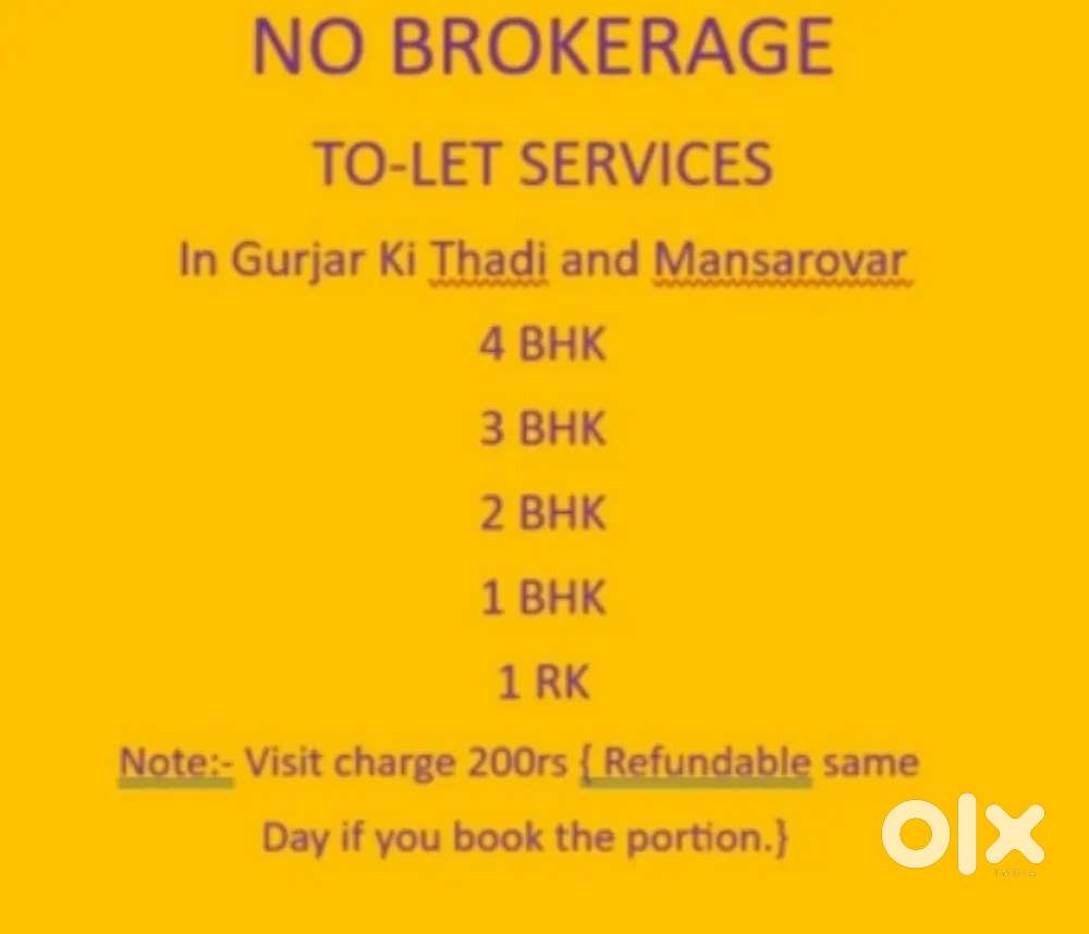 An perfect and independent 3 BHK portion in Gurjar Ki Thadi, Jaipur