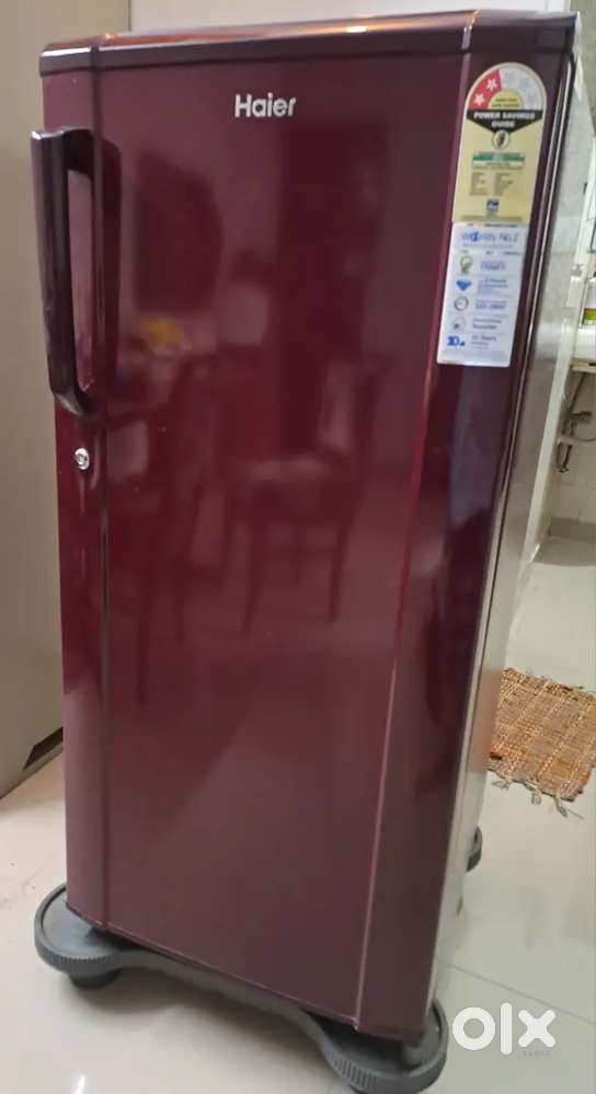 Haier 190 L single door refrigerator in good working condition