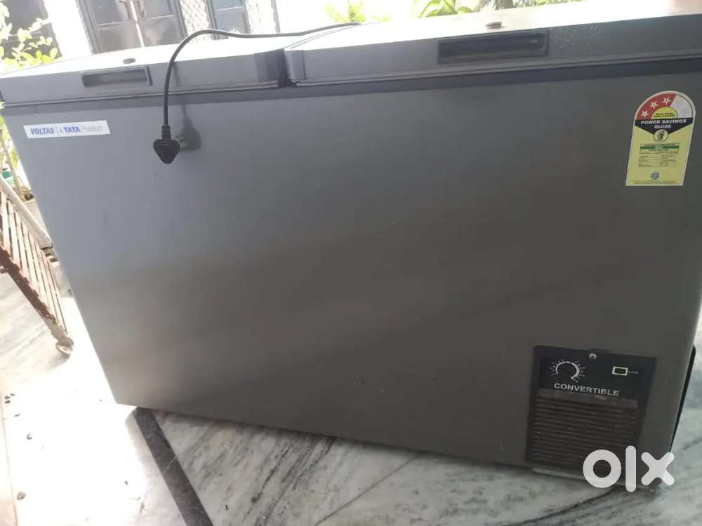 Voltas convertible deep freezer one year old  303 litre