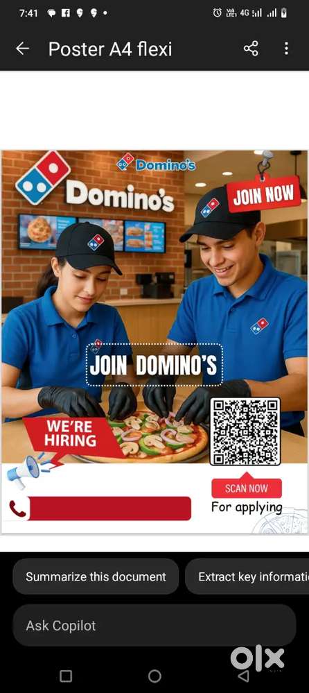 Team member for inside operations and delivery