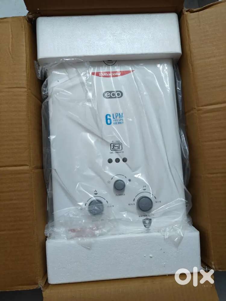 Racold 6ltr Brand New LPG Gas Geyser