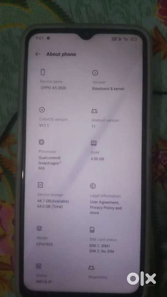 Oppo a5 2020 front camera not work snapdragon processor 4gb ram 64 rom