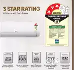 Lg 1.5 ton AC 3 star 1 month old