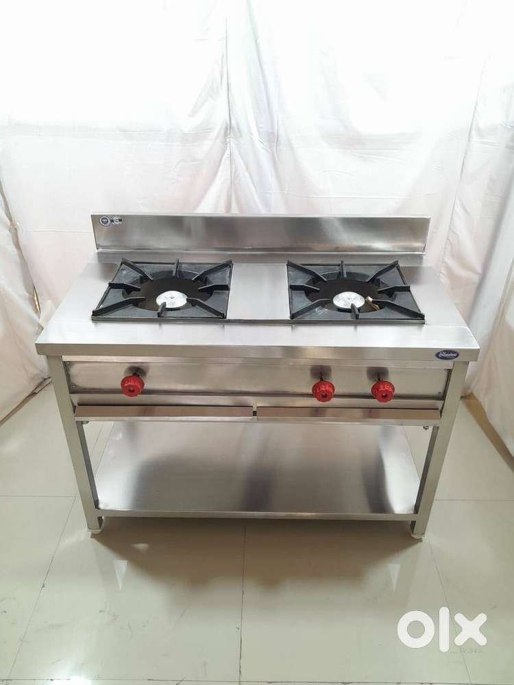 Double Burner Gas Range [ stand 14 x 14 ]