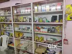 Display rack for mobile shop fancy store grocery store