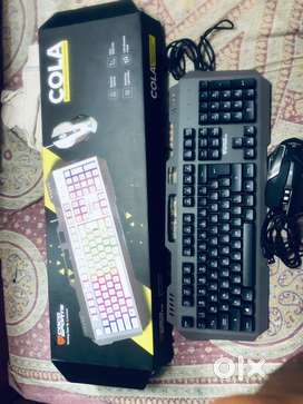 Cola (wired led keyboard Mouse Combo)