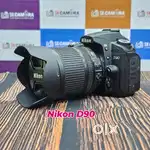 New Nikon D90 DSLR Camera with 18-105mm f/3.5-5.6G ED VR Lens.