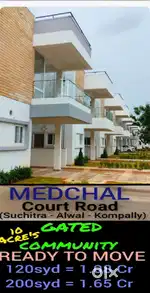 Bowrampeta - Medchal court Road Villas