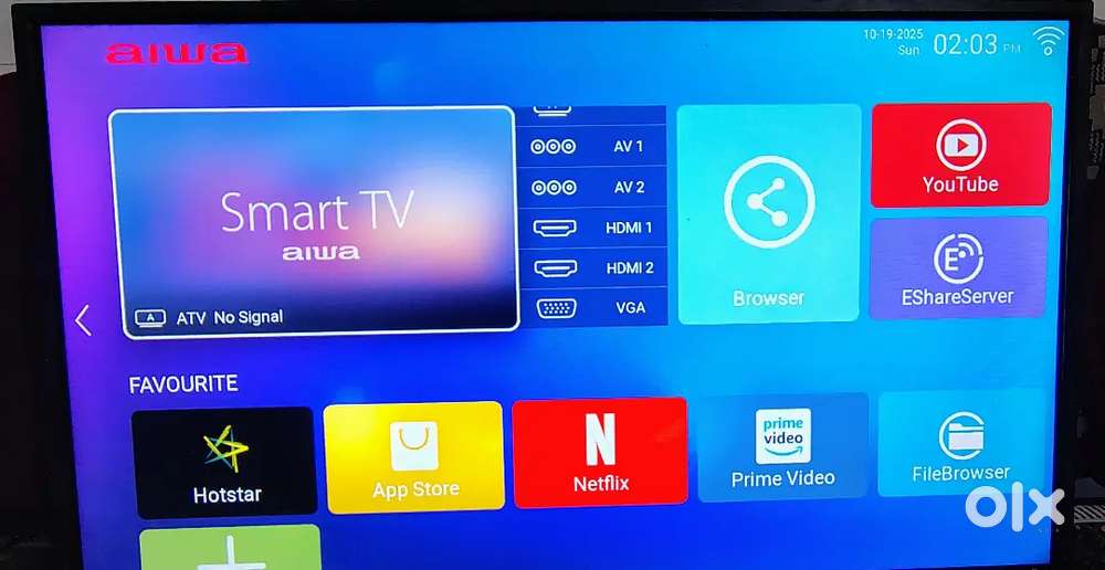 Awa 32 inc led smart tv