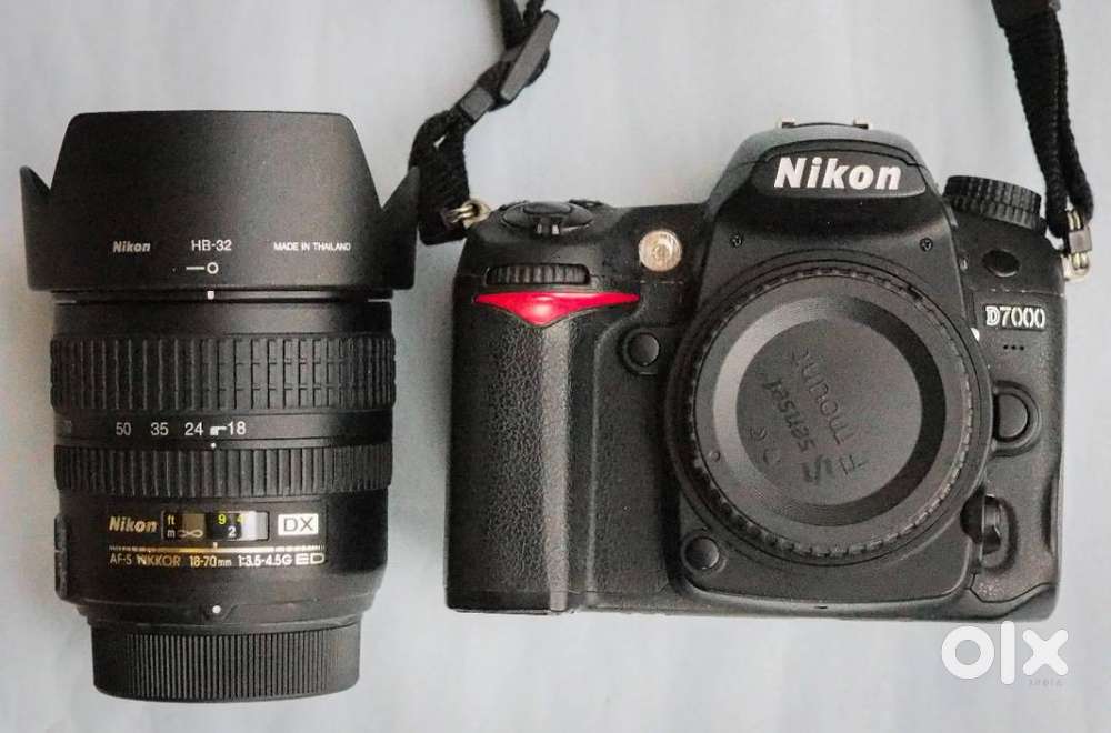 Nikon D7000 with Nikon 18-70 Lens Mint Condition