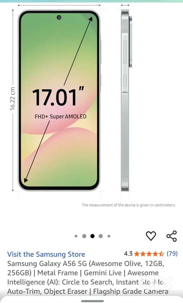 A 56 cash bill 5 month mobile