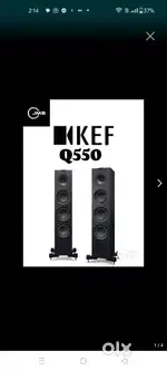 KEF Q550 FLOOR STANDING TOWER SPEAKER BRAND NEW BOX PACK SEALED