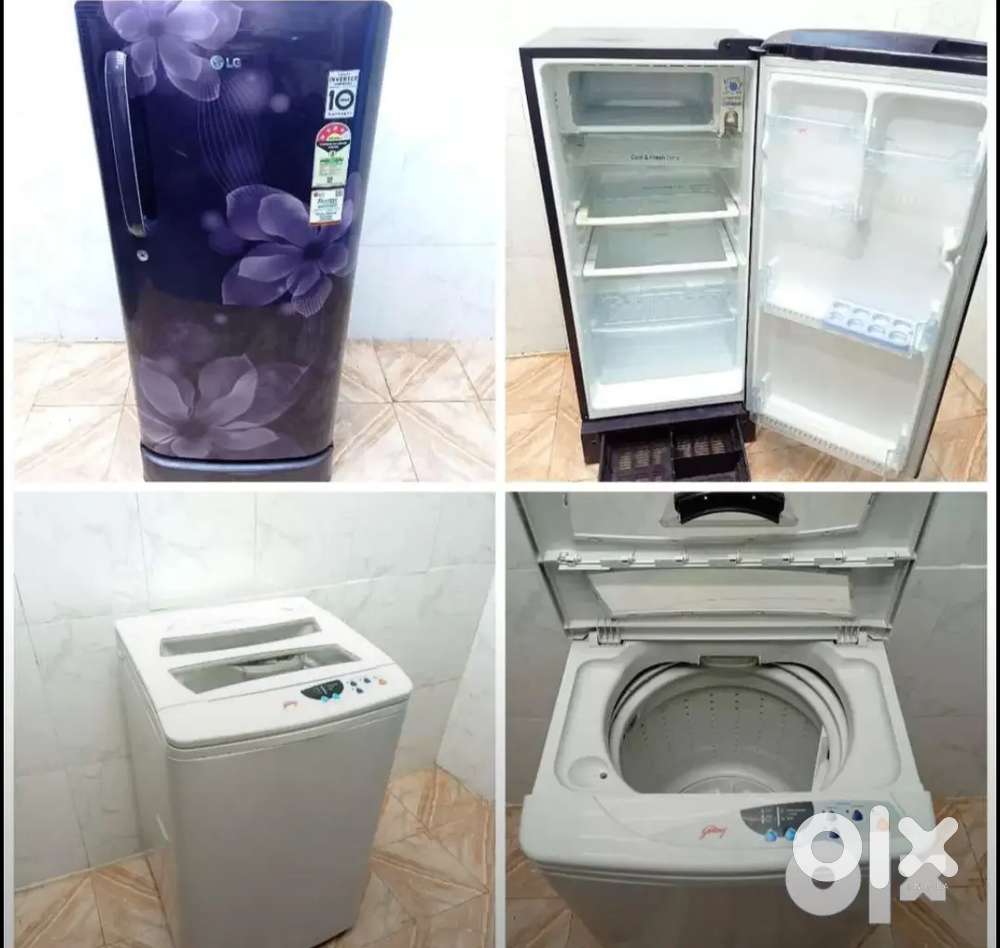 Godrej LG combo fridge ND washing machine