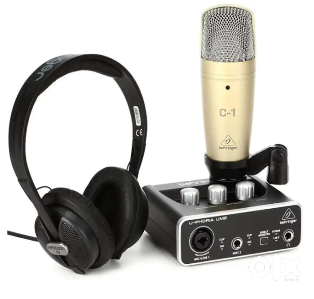 BEHRINGER U PHORIA UM-2 RECORDING BUNDLE