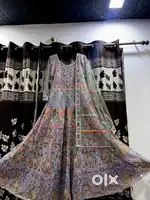 heavy gown with dupatta
