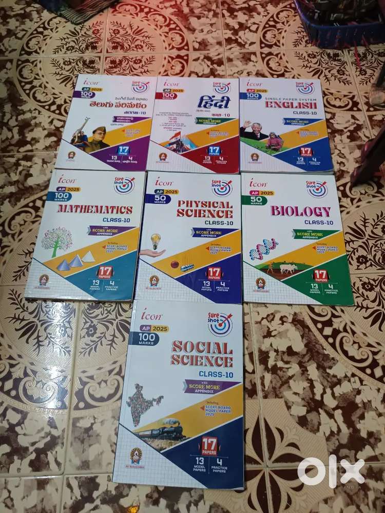 This is a 10th class model paper books