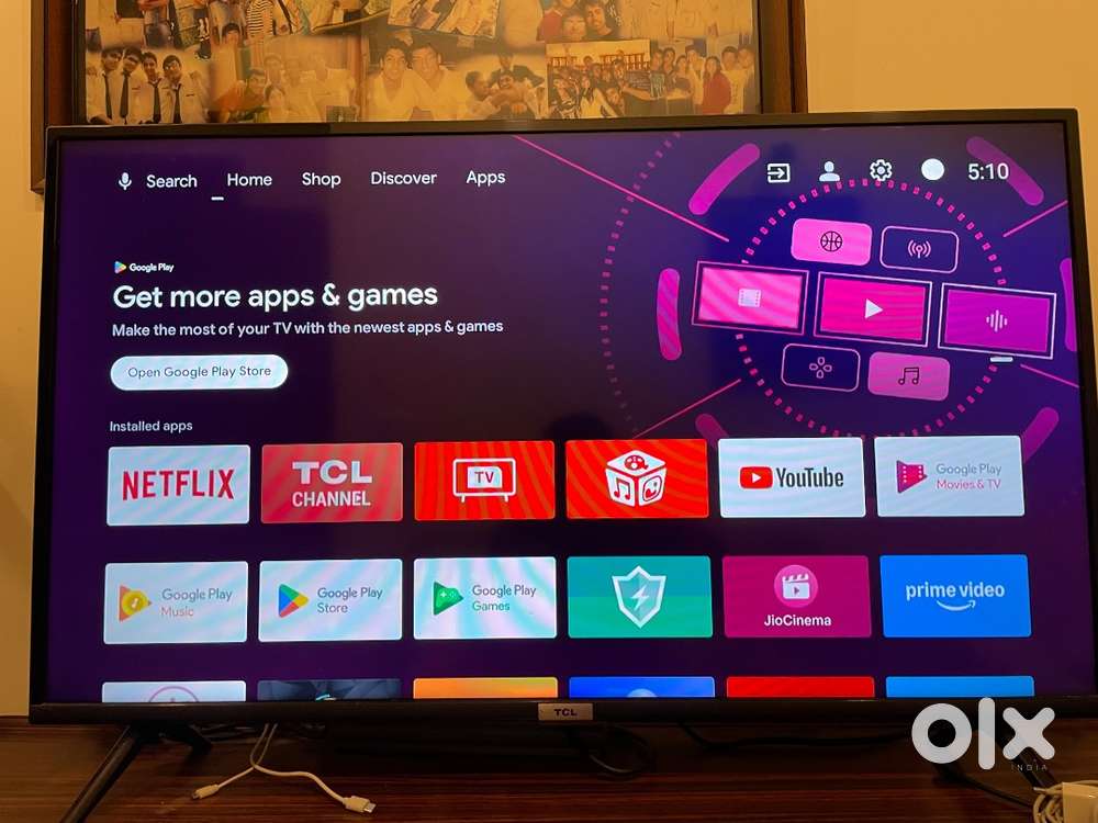 TCL 40” LED Google TV in good condition