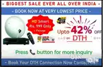 BIG SALE  OFFER* ON NEW DTH CONNECTION *