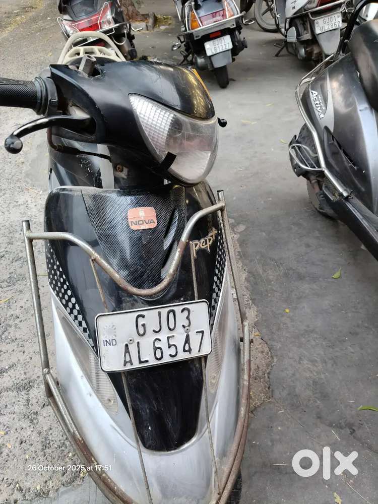 Scooty working Insurance Running