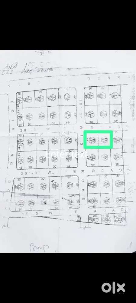 Outer ring-1km railway station -1/2km