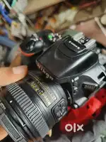 Nikon d5600 with 50mm & 18/55lens