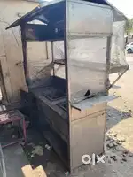 Foods stall counter standard still and. & With Gas Bhatta