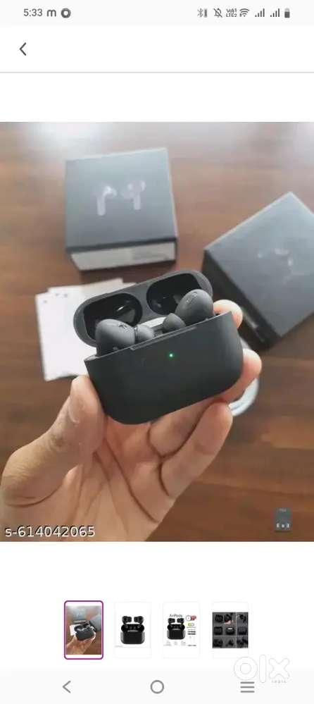 Earpods black pro wireless