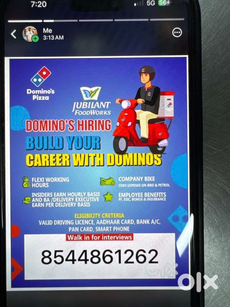Pizza delivery boy
