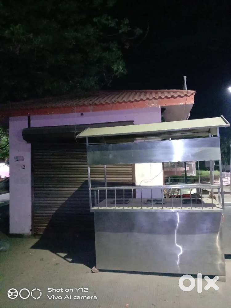 Stell Counter with burner for sale