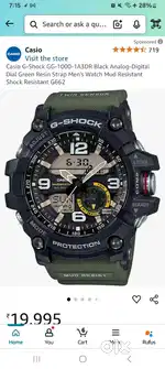 g660 gg 1000 Casio watch