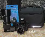 Sony Alpha A58 DSLR camera.
