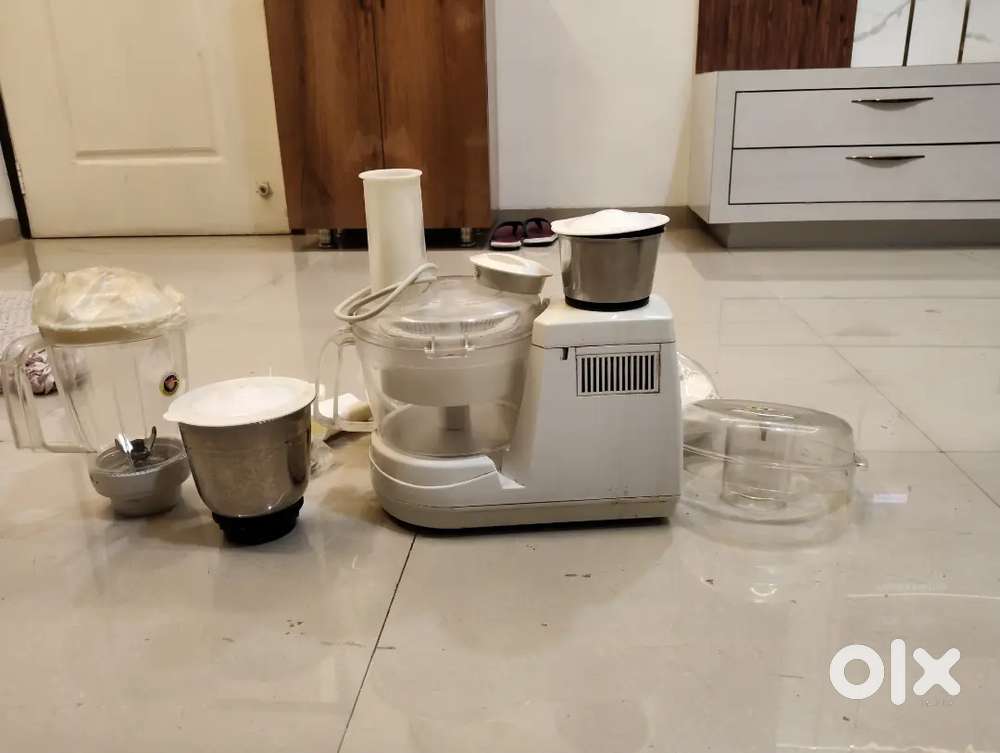 Bajaj mixer grinder and food processor and music system