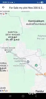 For Sale my plot Nos 200 & 201each 1800 sq ft