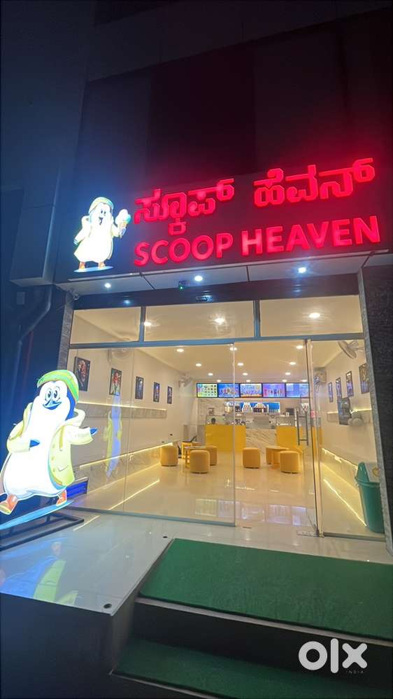 Cafe ready to operate