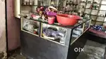 Rack and counter for shop