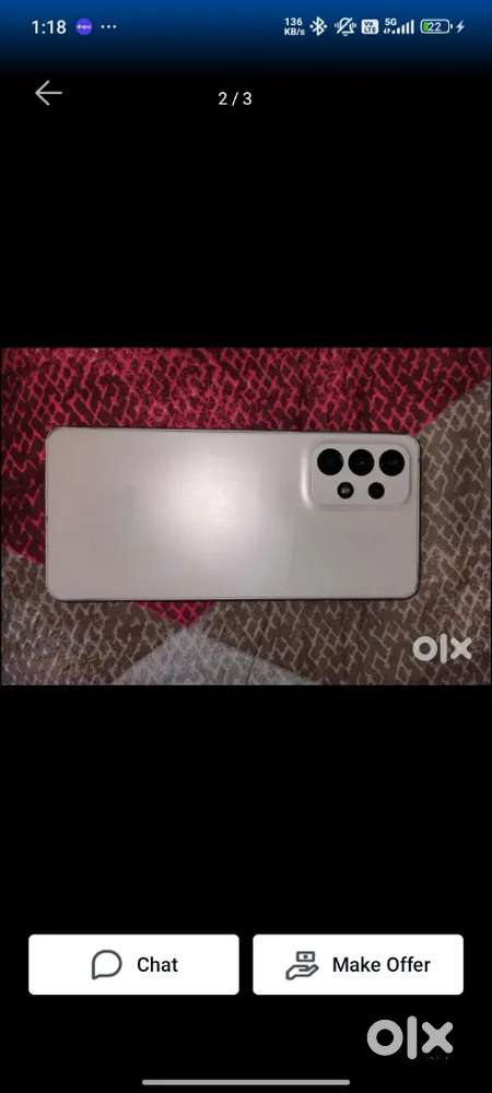 SAMSUNG GALAXY A33 5G 6/128 mint condition