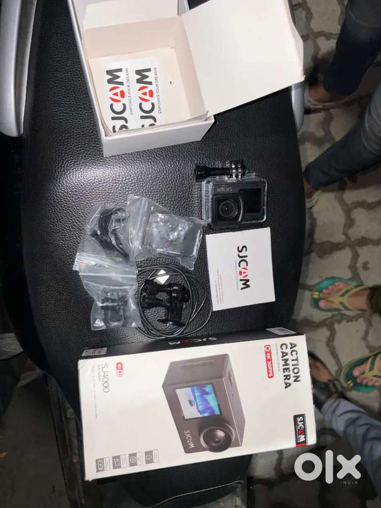Sj cam 4000 4k 30 fps; moto vlog camera