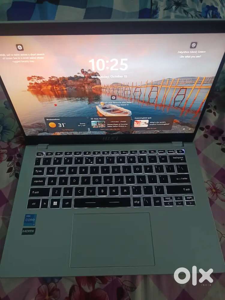 MSI i3 11th Gen Laptop – Like New  Only Used for Movies