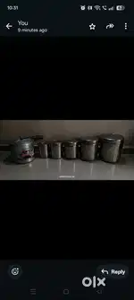 18 liter cooker and other utensils