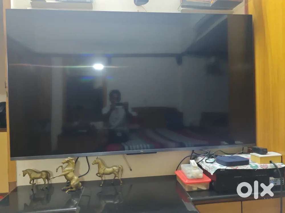 Tcl 75 t.v full hd 4k google t.v.