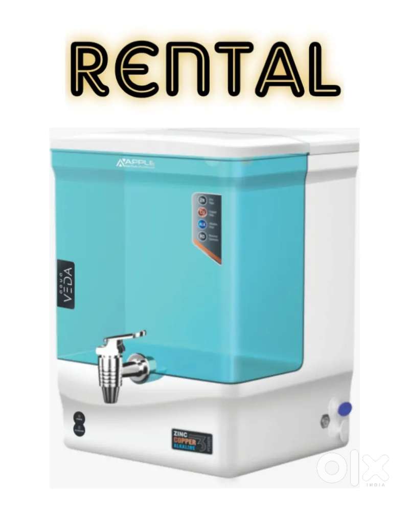 Water purifier available on rent
