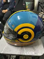 SMK retro helmet