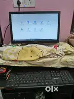 Computer Set Monitor With CPU