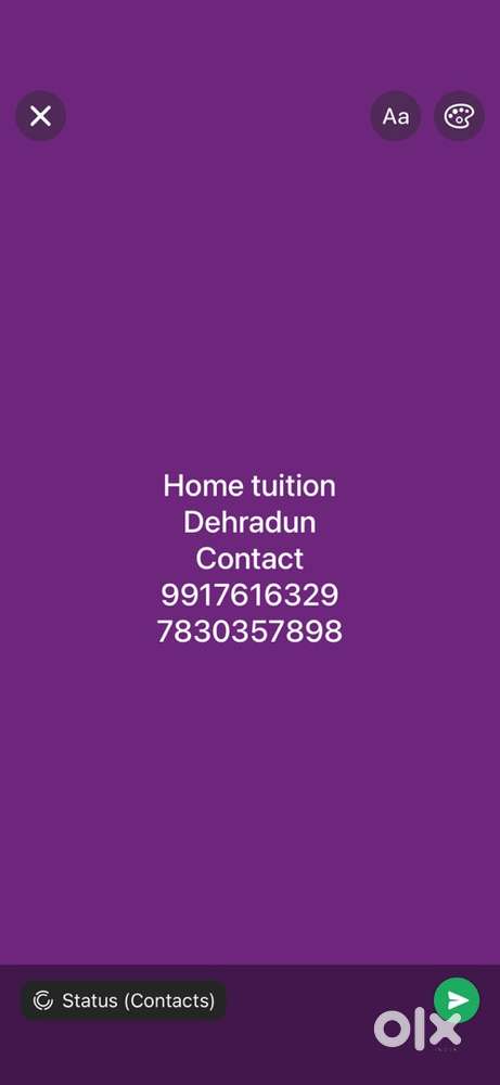 Home tuition
