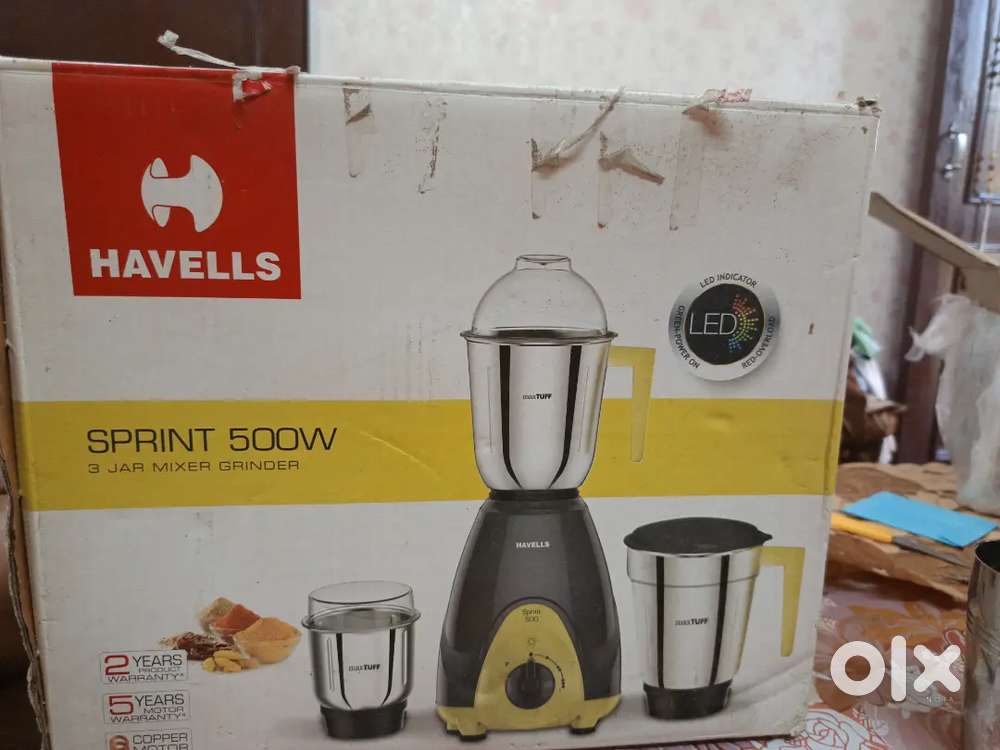 Proper working Mixer grinder with 3 jars and box for sale