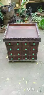 Antique medicine chest , Rose wood cotfor sale
