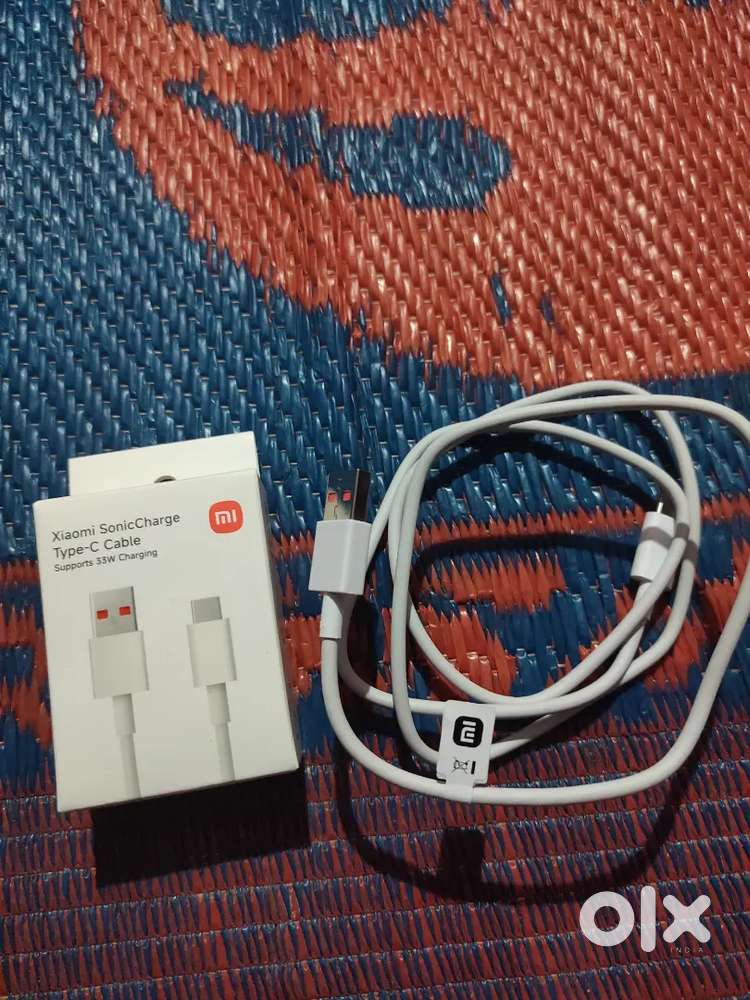 Xiaomi soniccharge type-C cable(33w)